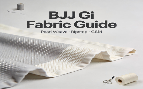 Últimas notícias da empresa sobre O Guia Definitivo de Tecidos para Kimonos de BJJ – GSM, Tramas e Encolhimento Explicados: Direto da Fábrica