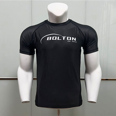 Buen precio No Gi Rash Traje de protección con impresión de sublimación completa y 240 gramos para el entrenamiento de BJJ en línea