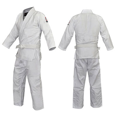 Goede prijs 220 gsm 100% katoenen judopak voor duurzame vechtsporttraining online