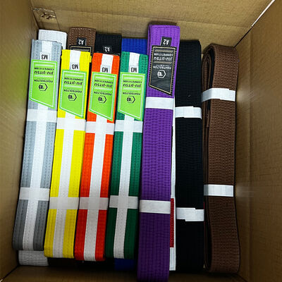 良い値段 武道着柔術帯 大人用 カスタムデザイン 綿100% オンライン