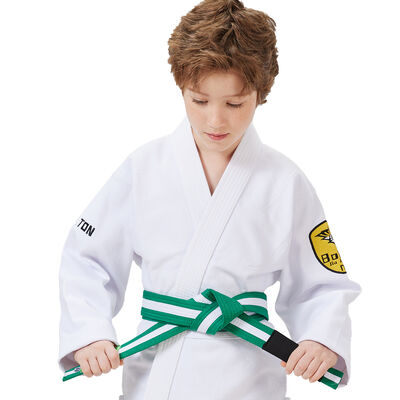 Guter Preis Stick Logo Vorgeschrumpfte Stoffe BJJ Gi Gürtel für Kinder Kampfkunst Training Online