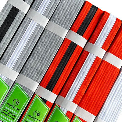 Guter Preis Dauerhafter 100% Baumwolle BJJ Gürtel für Kinder Training mit Custom Logo Online