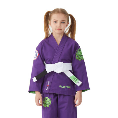 Good price 100% Cotton Breathable Kids Gi Brazilian Jiu Jitsu Customizable For Girls Children Martial Arts Wear online
