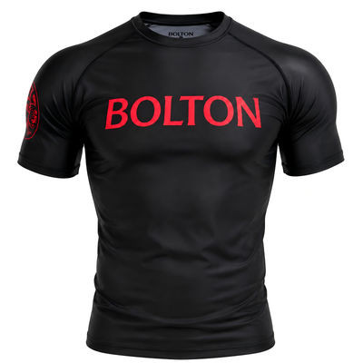 Good price Custom Sublimation Printed BJJ MMA Rash Guard Men Short Sleeve Compression online